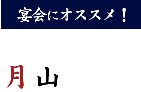 宴会にオススメ！